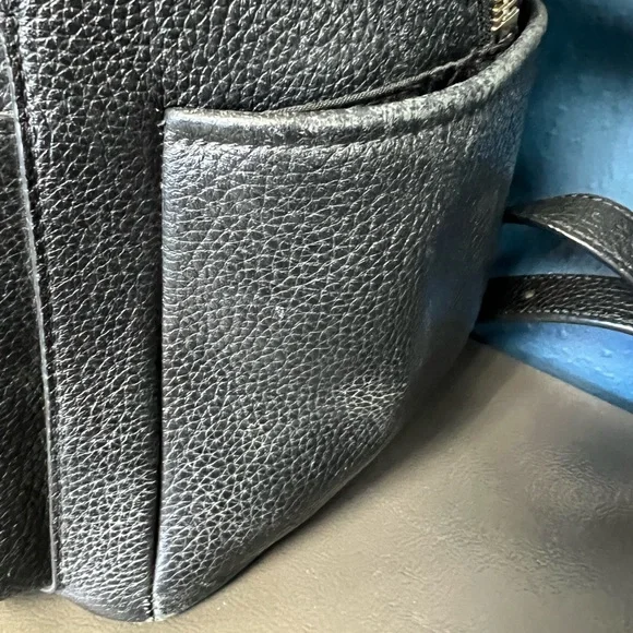 Kate Spade Dark Leather Backpack - Picture 5 of 9
